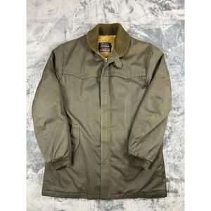 VTG 60s Sears Men's Bomber Jacket 42L Olive Green‎ Sherpa-Lined Heavy Duty Coat